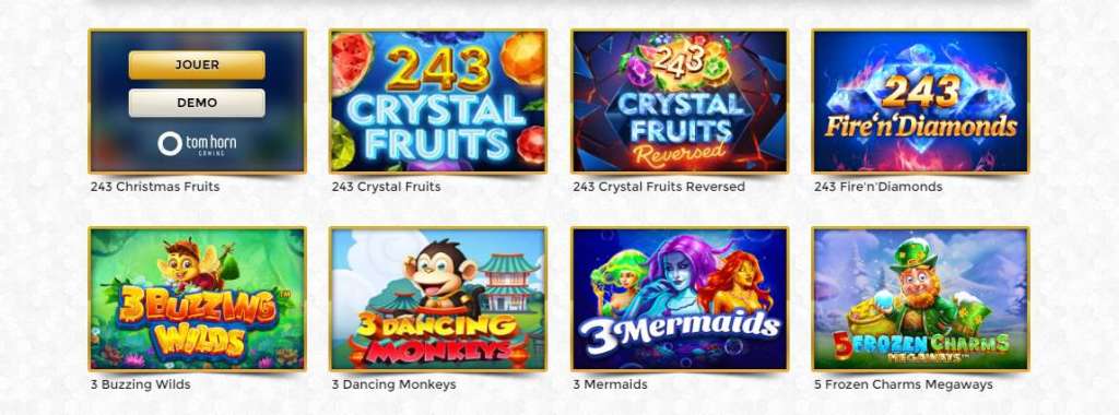 unique casino slots